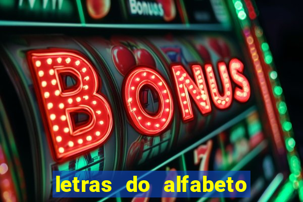 letras do alfabeto personalizadas para imprimir